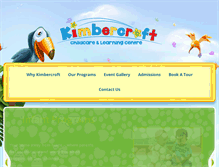 Tablet Screenshot of kimbercroft.com